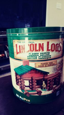 Lincoln logs classic edition 86 pc nip