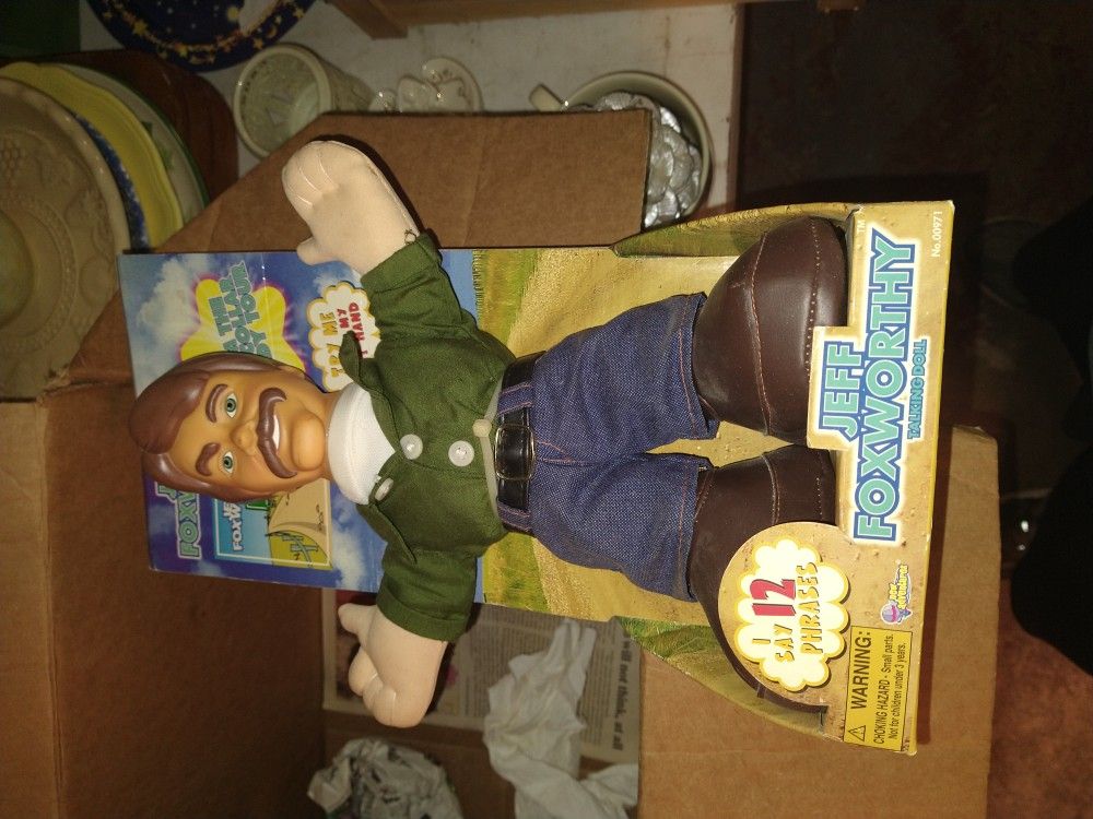 Vintage Jeff Foxworthy Collectible Doll Toy