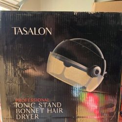 Tasalon Professional Ionic Stand Bonnet Hair Dryer Pink