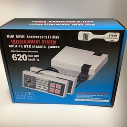 Mini Entertainment System 620 Classic Games 