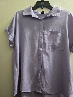 Women's Button up Blouse (L)