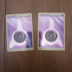 Pokemon Psychic Energy Cards 