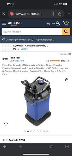 Canister For Fish