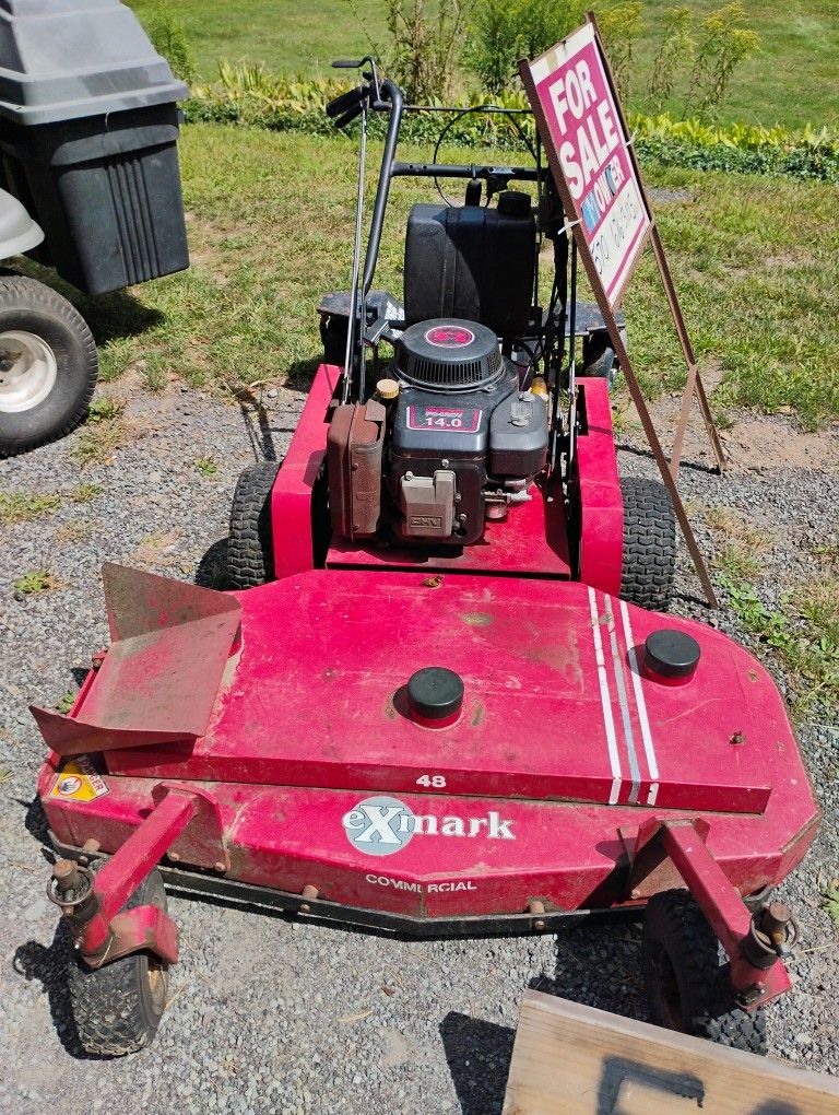 Wheels Sulkie Exmark 48 In Walk Behind Mower 