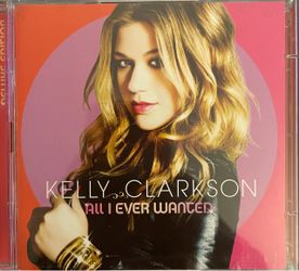 KELLY CLARKSON All I Ever Wanted Deluxe Edition (CD + DVD-2009) 2-Discs!