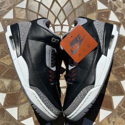 Jordan 3 Black Cement Size 8