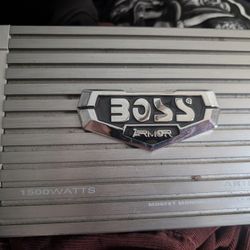 BOSS Audio Systems AR1500M Monoblock Car Amplifier - 1500 High Output, High/Low Level Inputs, Low Pass Crossover