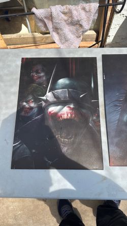 Dc Displate metal posters