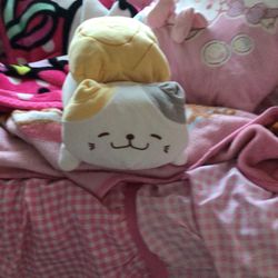 Cat Egg Roll Plushie