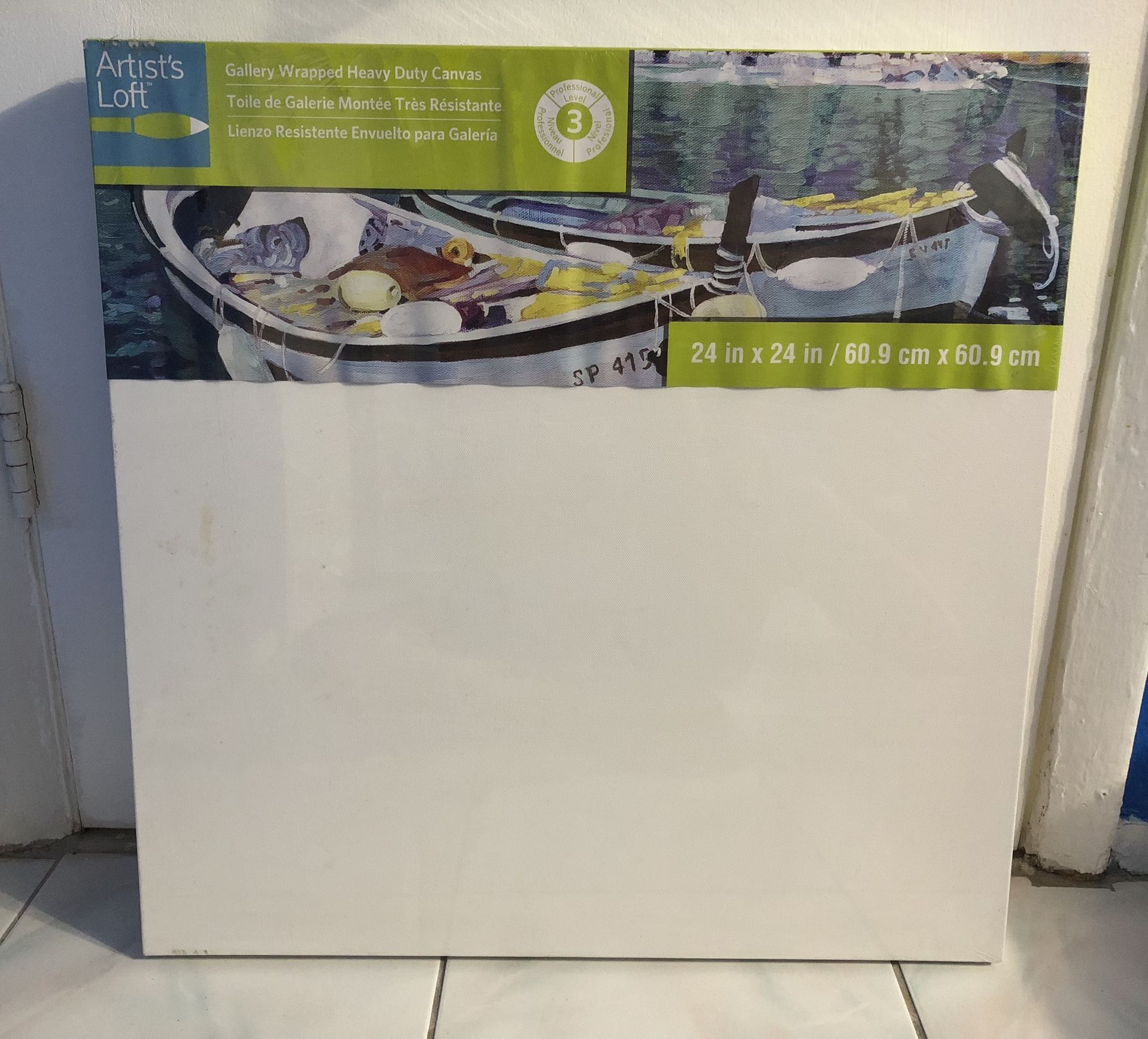 Level 3 Gallery Wrapped Heavy Duty Canvas by Artist's Loft 24”x24”