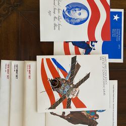 Annual US Commemorative Stamp Set Books 1972-83,98,99