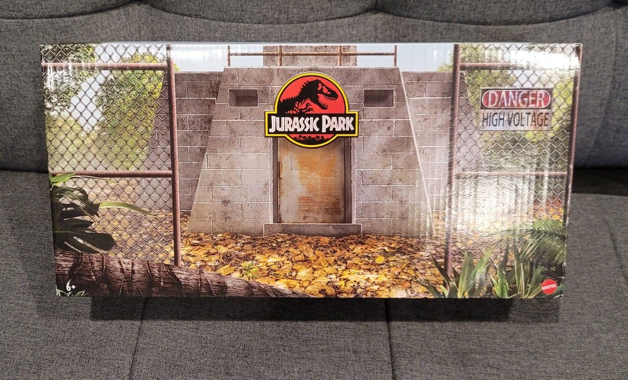 SDCC 2021 Mattel Jurassic Park Final Scene Ray Arnold