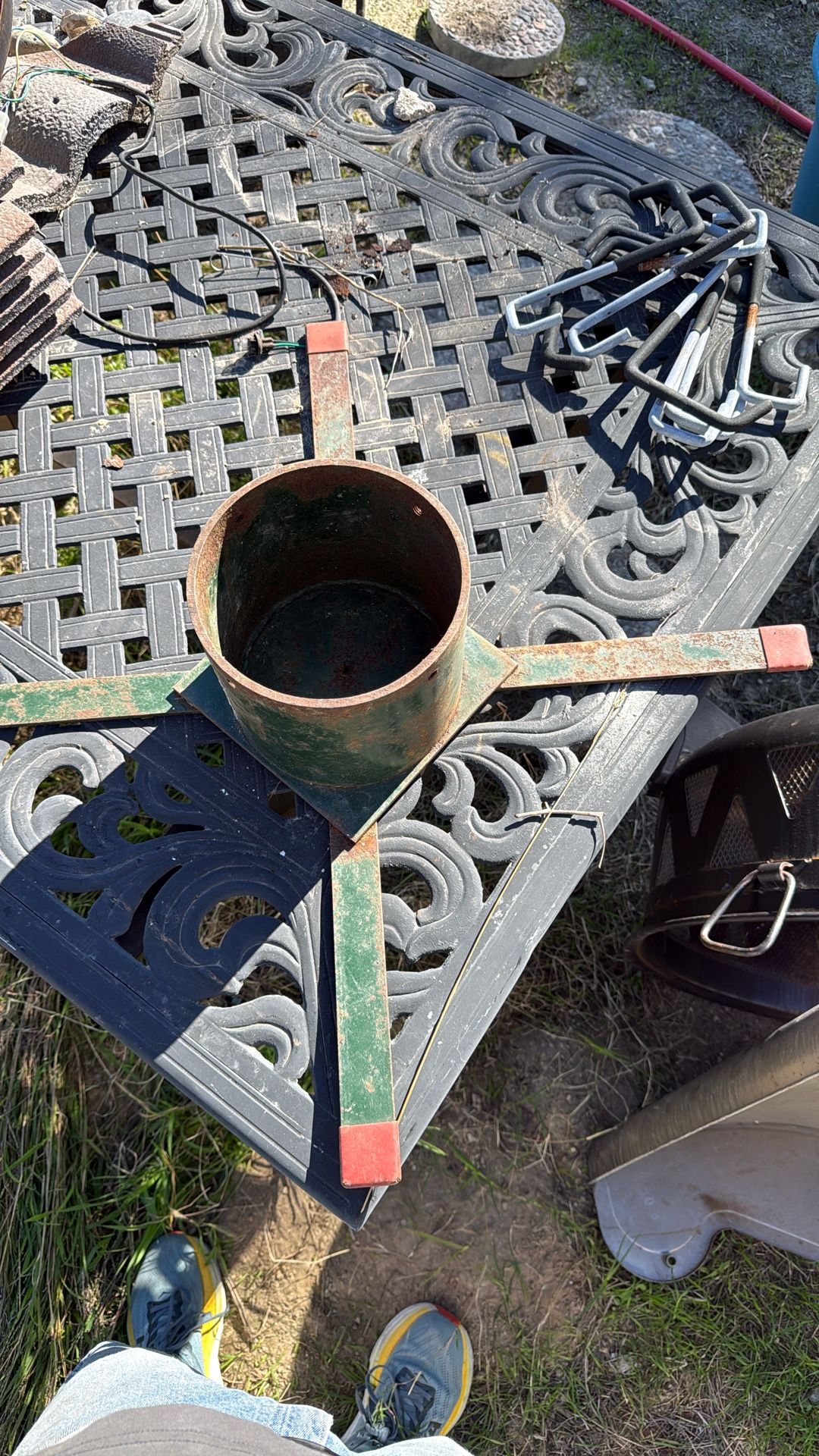 Christmas Tree Stand. Heavy Duty Steel See Photo