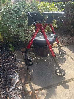 Rollator aluminum like new