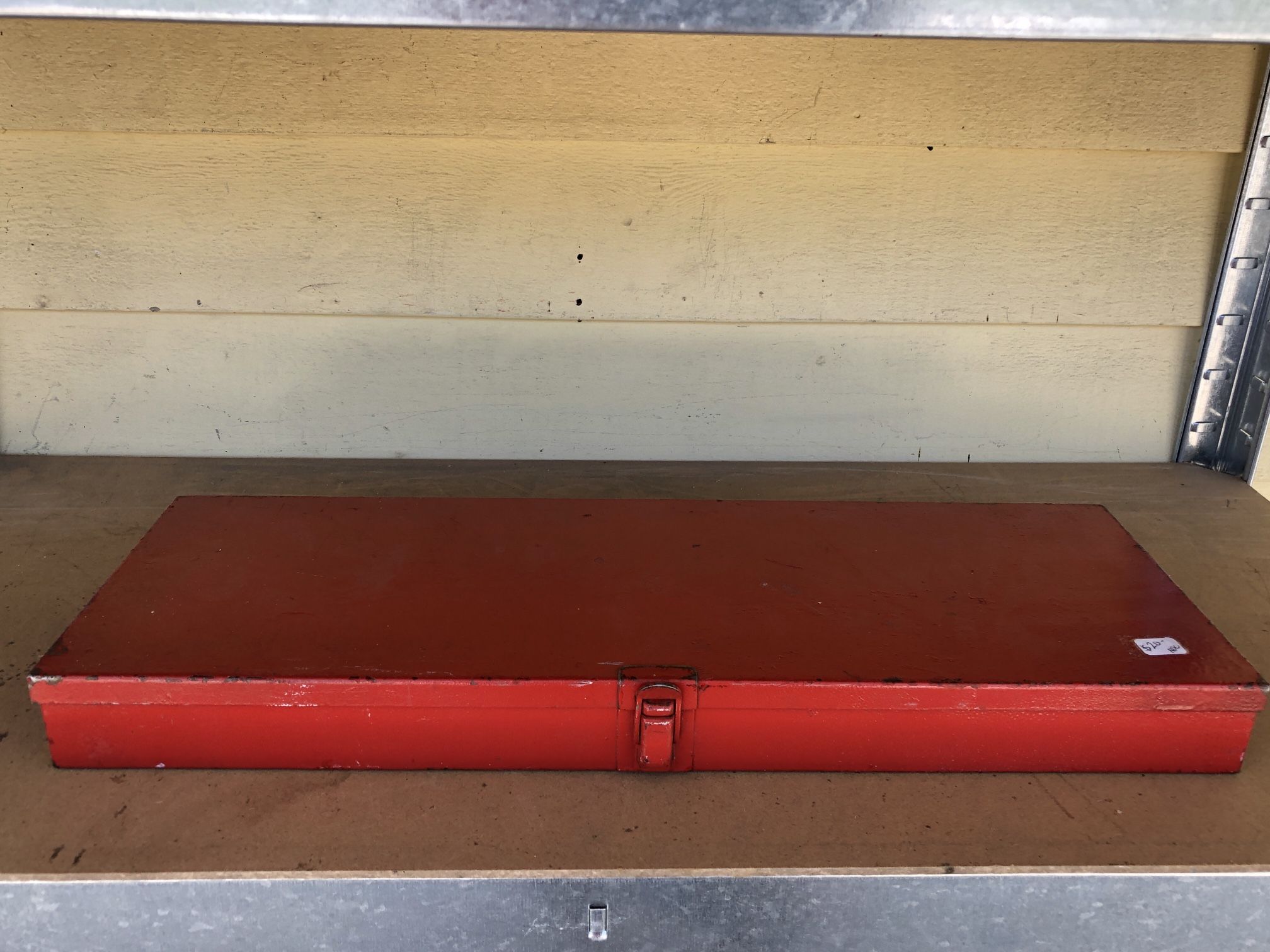 Red Metal Toolbox