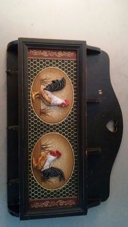 3 hook rooster organizer