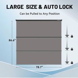 Transform Your Space: RAUBAY Retractable Grey Screen Backdrop
