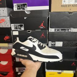 Nike Air Max 90 Black/White size 14 USED
