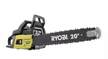 RYOBI 20 in. 50 cc 2-Cycle Gas Chainsaw with Heavy-Duty Case