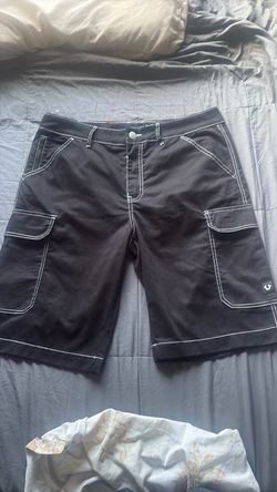 True Religion Jorts - Black