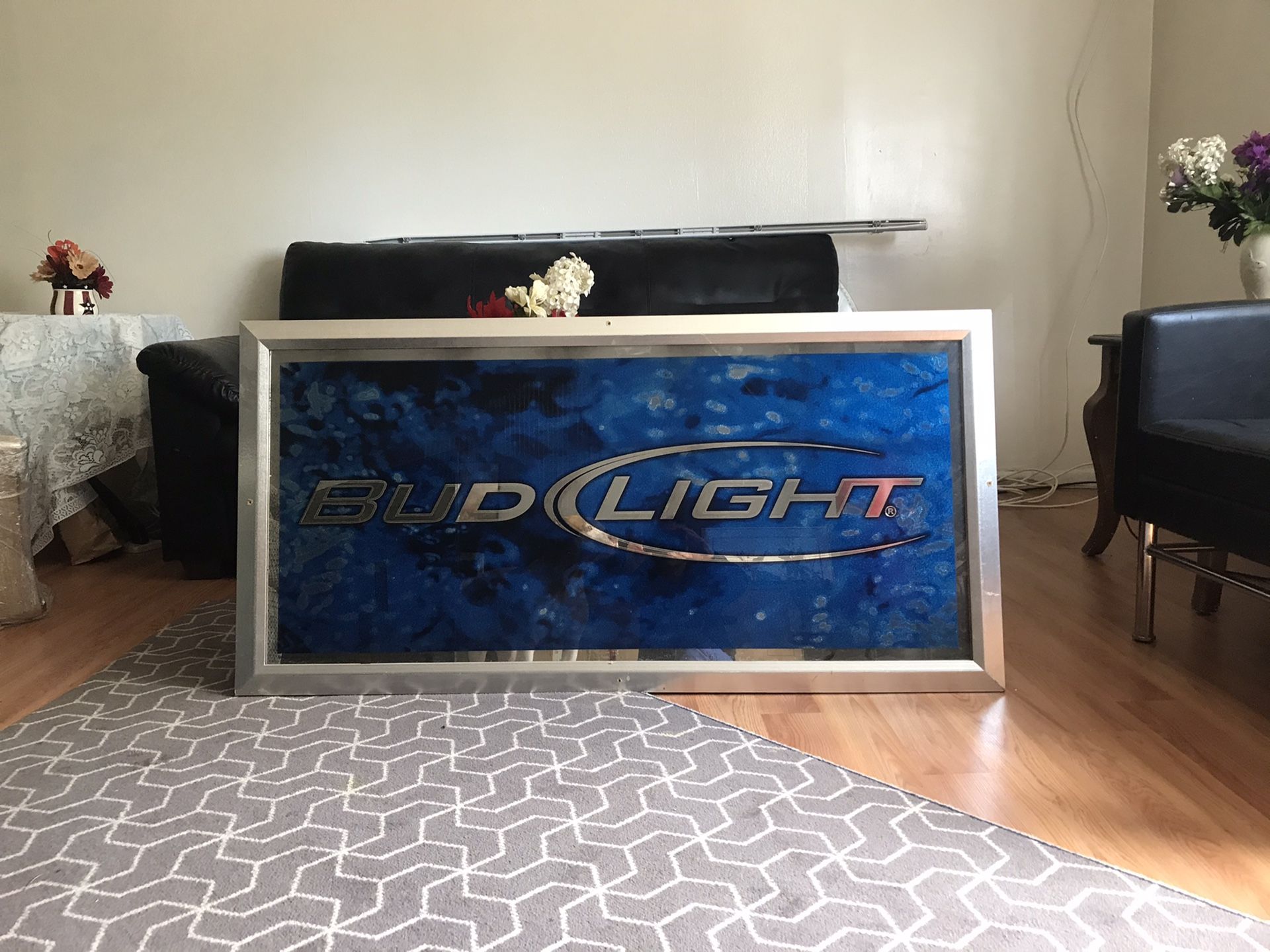 Bud light mirror