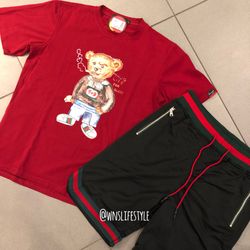 GG bear + shorts