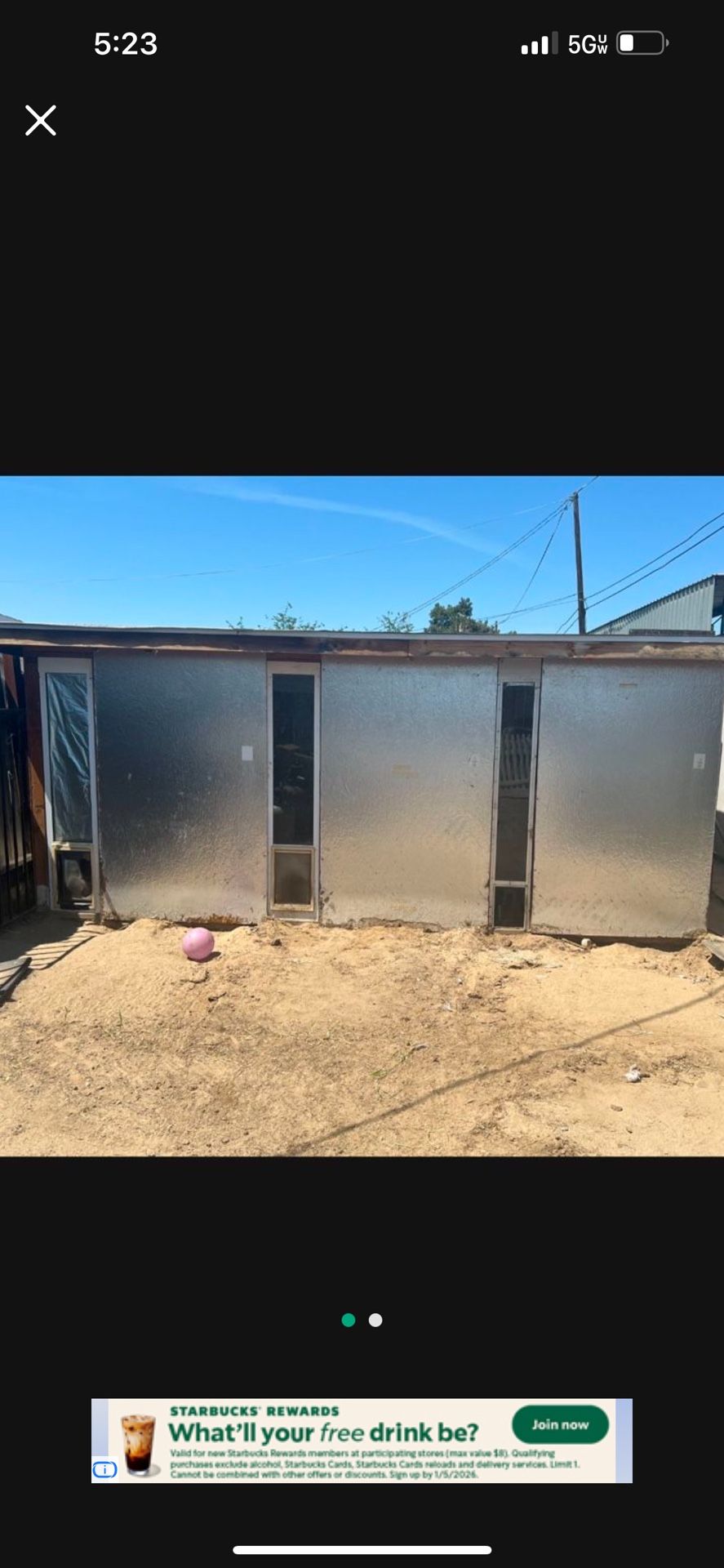 3 Dog Doors 2 Cages 1 Kennel