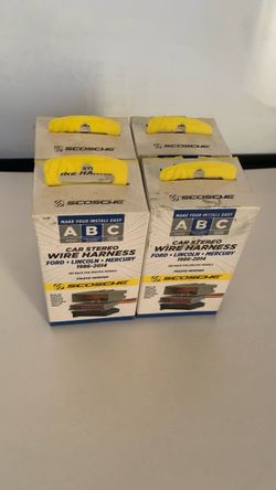 Scosche Car Stereo Wire Harness