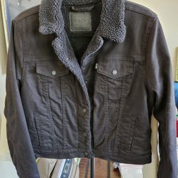 Women's Levis Sherpa Jean Jacket