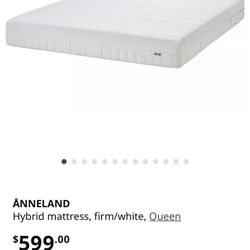 Anneland queen size mattress 