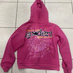 Pink Spider Hoodie