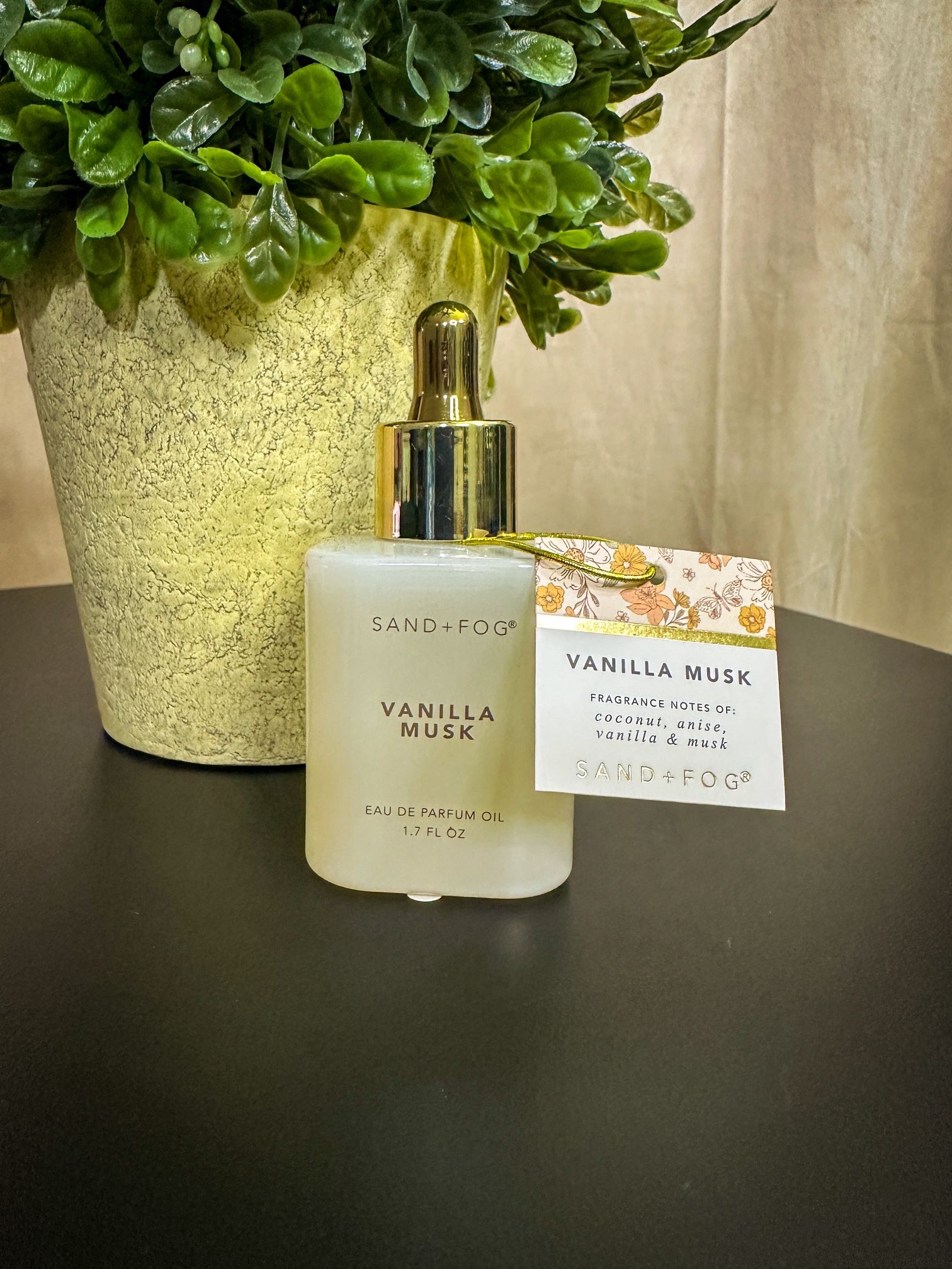 Sand + Fog Vanilla Musk 50ml Perfume Oil Dropper