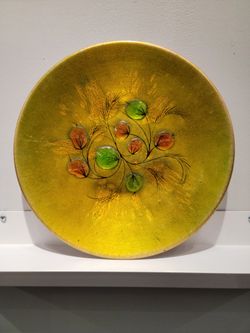 Decorative Plate - Enamel on Copper