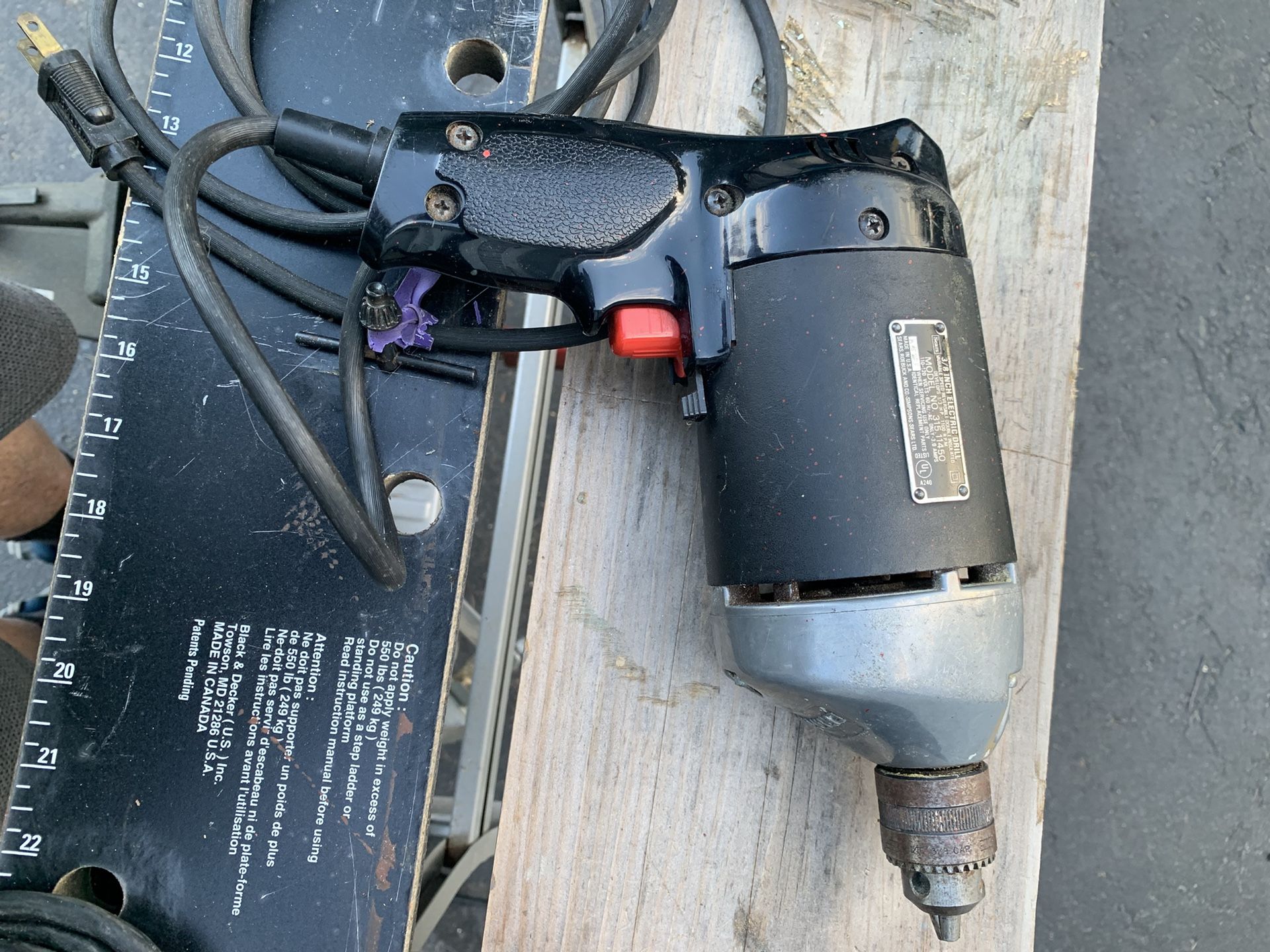 Craftsman Corded Drill