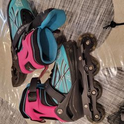  In Line Skated And Protection Gear