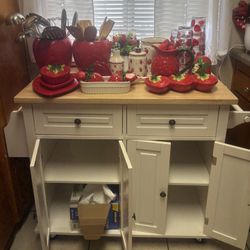 Fruit Decir And Small Island Cabinet