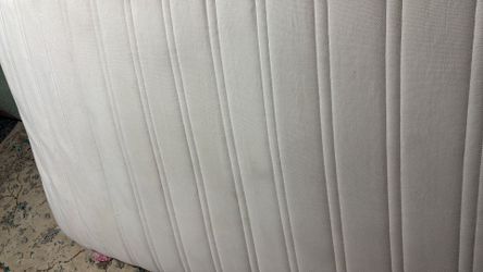 White Fabric Mattress queen