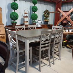 Counter Height Dining Table Set