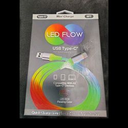 LED USB To C Charger