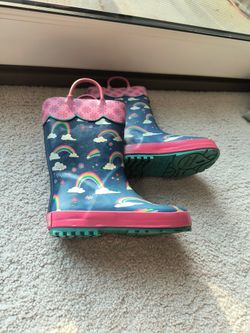 Toddler Girls Size 11 Stephen Joseph Rainboots