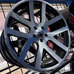 24s Ram Wheels Tires 5x139 Ram