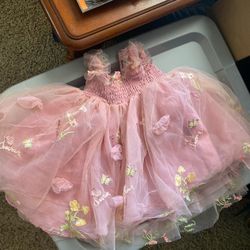 12 months butterfly dress