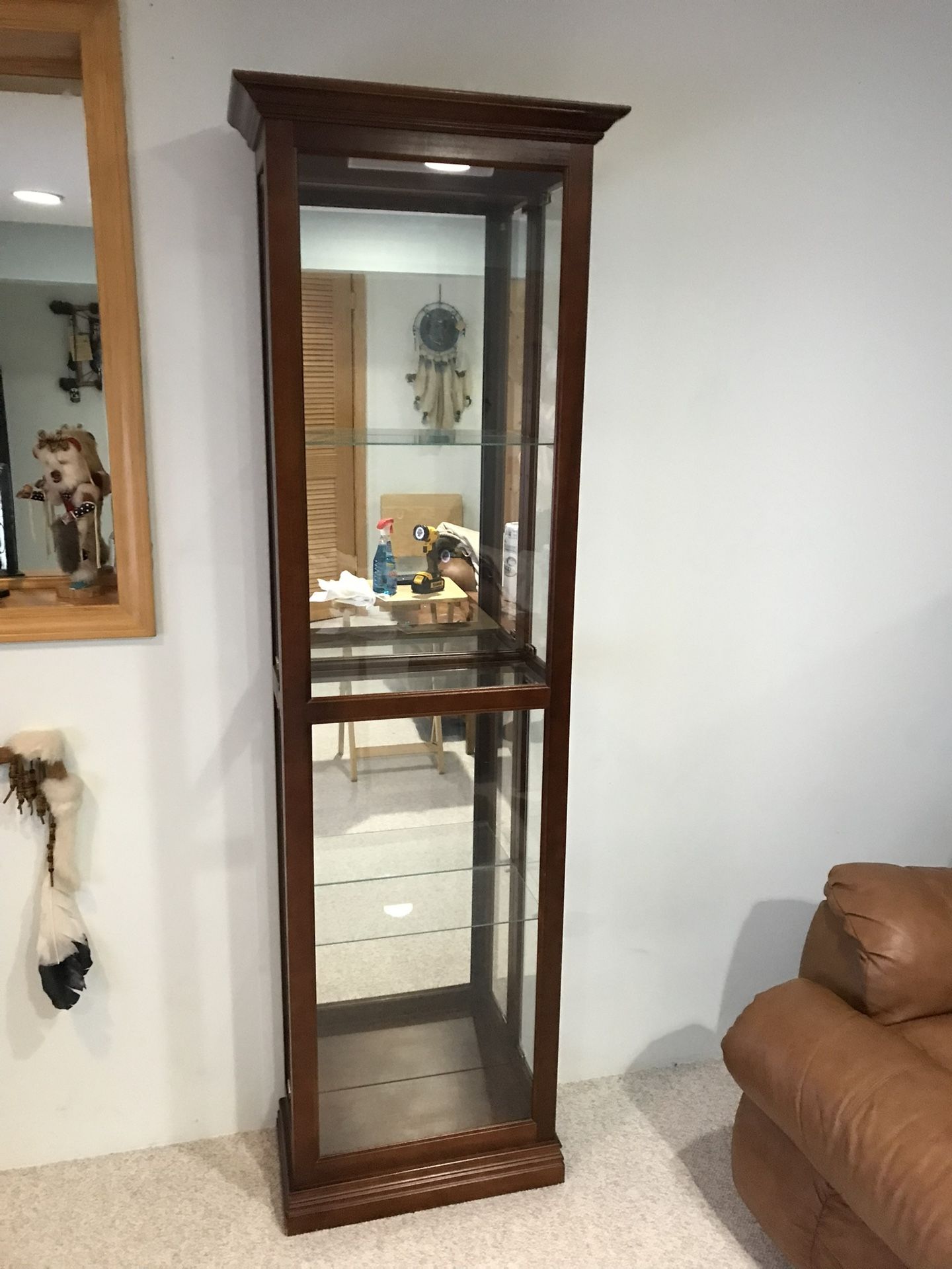 Antique Curio Cabinet