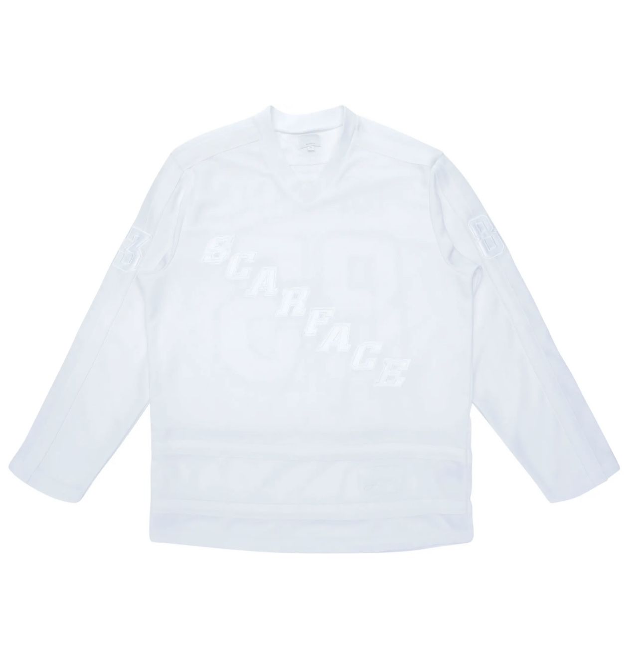 Supreme X Scarface Hockey Jersey White Size: M