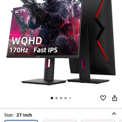 KTC 27'' 2K 170Hz Gaming Monitor