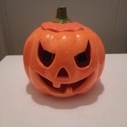 Jack O Lantern Candle Holder 