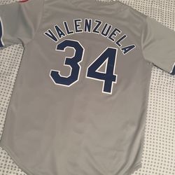 Recently retired Dodgers Fernando Valenzuela Jersey Mitchell & Ness Size M  for Sale in Montebello, CA - OfferUp