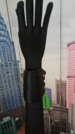 Leather bracelet new!