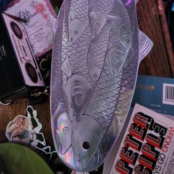 Pewter Metal Fish Dish