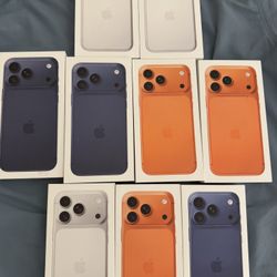 Apple iPhone 17 pro max unlocked Or 17 Pro All Colors new sealed with receipt